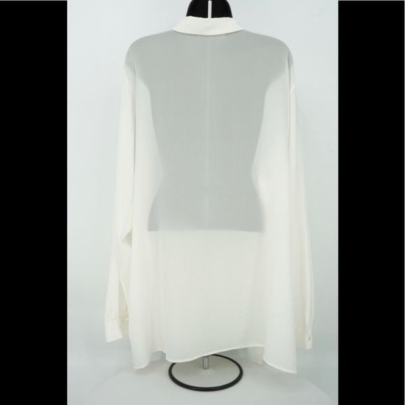 Sheer dress shirt by Marina Rinaldi - Picture 2 of 2